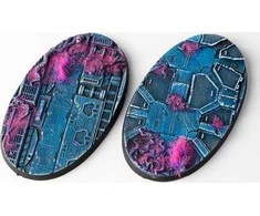 Gamers Grass Gamers Grass: Ovaliniai pagrindai – ateivių užkrėtimas 90 mm (2 vnt.)