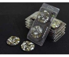 Gamers Grass Gamers Grass: Apvalūs pagrindai – žieminiai 60 mm (2 vnt.)