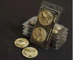 Gamers Grass Gamers Grass: Apvalūs pagrindai – „Arid Steppe“ 60 mm (2 vnt.)