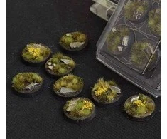 Gamers Grass Gamers Grass: Apvalūs pagrindai – „Highland“ 32 mm (8 vnt.)