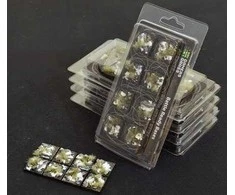 Gamers Grass Gamers Grass: Bazės kvadratinės – žieminės 25 mm (8 vnt.)