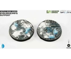 „Gamers Grass“ „Gamers Grass: Infinity“ – „Svalarheimo forpost“ – „Round 55mm“ (2x)