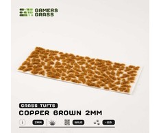 Gamers Grass: Žolės kuokštai - 2 mm - Vario rudos spalvos kuokštai (laukiniai)
