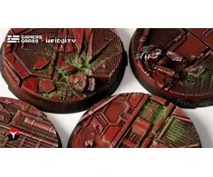 Gamers Grass: „Infinity“ – „Nomad Crew“ kaladė – apvali 40 mm (4 vnt.)