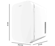 Garbanojimo žnyplės Cecotec Cecotec Bolero MiniCooling 6L Bahamas Baltas Turistinis šaldytuvas Baltas