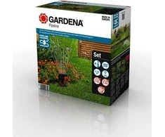 Gardena Pradinis vamzdyno rinkinys su svyruojančiu purkštuvu