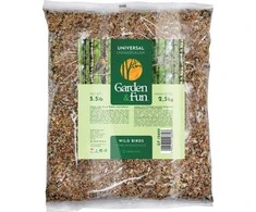 Garden&amp;Fun Juodosios saulėgrąžų sėklos 1,6kg laukiniams paukščiams