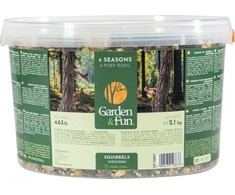 Garden&amp;Fun Maistas voverėms - 4 sezonai 2.1kg