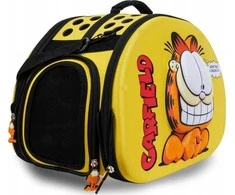 GARFIELD Garfield, kačių nešioklė, su EVA 3D įspaudu, geltona, 43x32x23cm