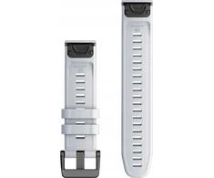 Garmin Dirželis silikonowy na nadgarstek QuickFit 22 (kamiennobiały / juoda sprzączka)