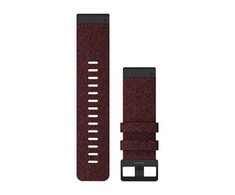 Išmaniojo laikrodžio Garmin greitai atsegamas, nailoninis dirželis, Raudonos/juodos spalvos, 26mm