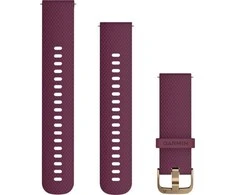Išmaniojo laikrodžio Garmin silikoninis dirželis, Violetinės spalvos