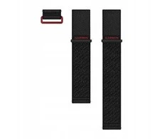 „Garmin“ greito atlaisvinimo apyrankės (24 mm), Juodas „ComfortFit“ nailonas