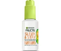 Garnier Fructis Keratin Sleek &amp; Stay serumas sausiems ir slenkantiems plaukams 50ml