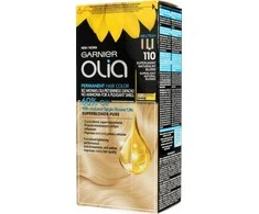 Aliejaus pagrindo ilgalaikiai plaukų dažai be amoniako Garnier Olia 110 Superlight Natural Blon de