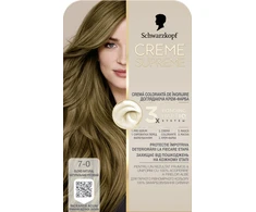 Garnier SCHWARZKOPF Creme Supreme Farba do włosów odcień 7-0 Natural Dark Skirtas šviesiems plaukams