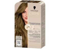 Garnier SCHWARZKOPF Creme Supreme Farba do włosów odcień 7-0 Natural Dark Skirtas šviesiems plaukams