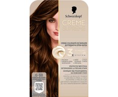 Garnier SCHWARZKOPF Creme Supreme Plaukų dažai atspalvis 6-68 Šviesiai karamelinis rudas