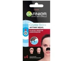 "Garnier PureActive" nosies juostelės nuo juodų spuogelių x4