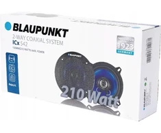 Garsiakalbis automobilinis Blaupunkt ICX-542 dwudrożny koaksjalowy głośnik Montuojama 210 W Zawartość: 1 para