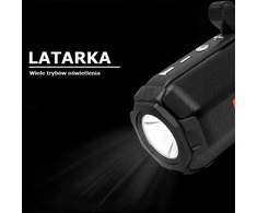 Garsiakalbis Denmen BLUETOOTH garsiakalbis DENMEN 3W juodas TF BT 5.0 pokalbiai DR07