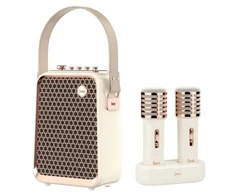 Garsiakalbis Divoom SongBird-HQ2 baltas - Nešiojama kolonėlė Bluetooth su mikrofonami (6958444604206)
