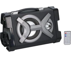 Garsiakalbis Dunlop Dunlop mobilus Bluetooth garsiakalbis su pultu D344 20W FM radijas Juodas
