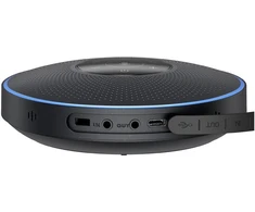 Audio konferencijų garsiakalbis - Emeet OfficeCore M2 Wireless Conference Speaker (4 mics, 360° sound, USB-C, Bluetooth, AUX) Juodas