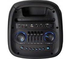 Garsiakalbis LTC Garsiakalbis bluetooth RGB 2x8`` 400W, 2 mikrofony i pilot USB/SD/AUX/FM 7200mAh