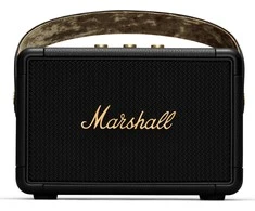 Nešiojama kolonėlė Marshall Kilburn II,Bluetooth, Juoda su žalvariniu užrašu (Black and Brass)