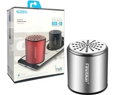 Garsiakalbis Vega Nešiojama kolonėlė Bluetooth SPEAKER FINEBLUE MK-10 Sidabrinis aliumininės OBUDOWA>