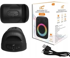 Garsiakalbis Vega Nešiojama kolonėlė Bluetooth LTC 4`` USB/SD/AUX/Radijas FM 4000MAH LXPA505>