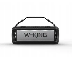Garsiakalbis belaidis Bluetooth W-KING D8 juoda -sidabrinė