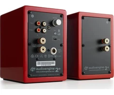 Garso kolonėlės AudioEngine A2+ BT, 30 W | raudonos spalvos