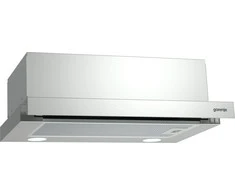 Gartraukis Gorenje | Gaubtas | BHP523E10X | Teleskopinis | C energijos vartojimo efektyvumo klasė | Plotis 50 cm | 322 m³/h | Mechaninis valdymas | LED | Nerūdijantis plienas