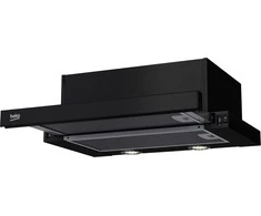 Gartraukis Beko HNT 62210 B 224 m³/h Pusiau įmontuojamas (ištraukiamas) Juoda D