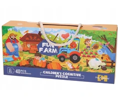 Dėlionė Gazelo Układanka puzzle-farma 40el G210426 91172