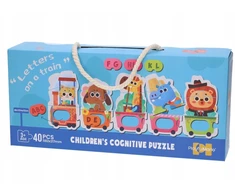 Dėlionė Gazelo Układanka puzzle-pocišg 40el G210427 91165