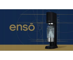 Gazuotų gėrimų gaminimo aparatas SodaStream Enso, Juodas