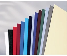 GBC Viršeliai LeatherGrain A4 juodi (CE040010)