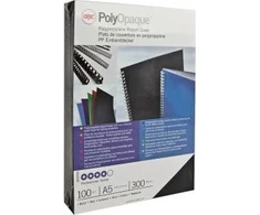 GBC Okładki PolyOpaque A4 300 mic balta 100 vnt (IB386817)