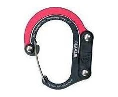 Gear Aid GearAid Heroclip Mini Juodas &amp; Raudona