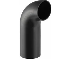 Geberit alkūnė su prailgintu PE galu 90 ° 75 mm (365.055.16.1)