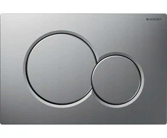 Geberit taustiņš Sigma01, 246x164 mm, matēts hroms ar easy-to-clean pārlājumu