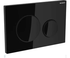 Geberit Sigma20 wc mygtukas. matinis juodas
