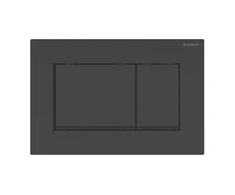 Geberit Sigma30 vandens nuleidimo mygtukas dviejų kiekių nuleidimo funkcijai, juodos spalvos (115.883.DW.1)