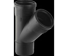 Geberit TRÓJ.SILENT-PP HT 110X110/45 SANI.CZARN