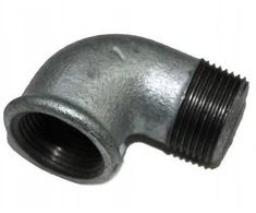 Gebo Alkūnė 90° įsukama 1 1/2'' cinkuota