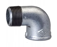 Gebo Alkūnė 90° įsukama 3'' cinkuota (92-11V)