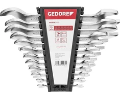 Gedore GEDORE red Double open-ended Spanner Set 12-pieces short